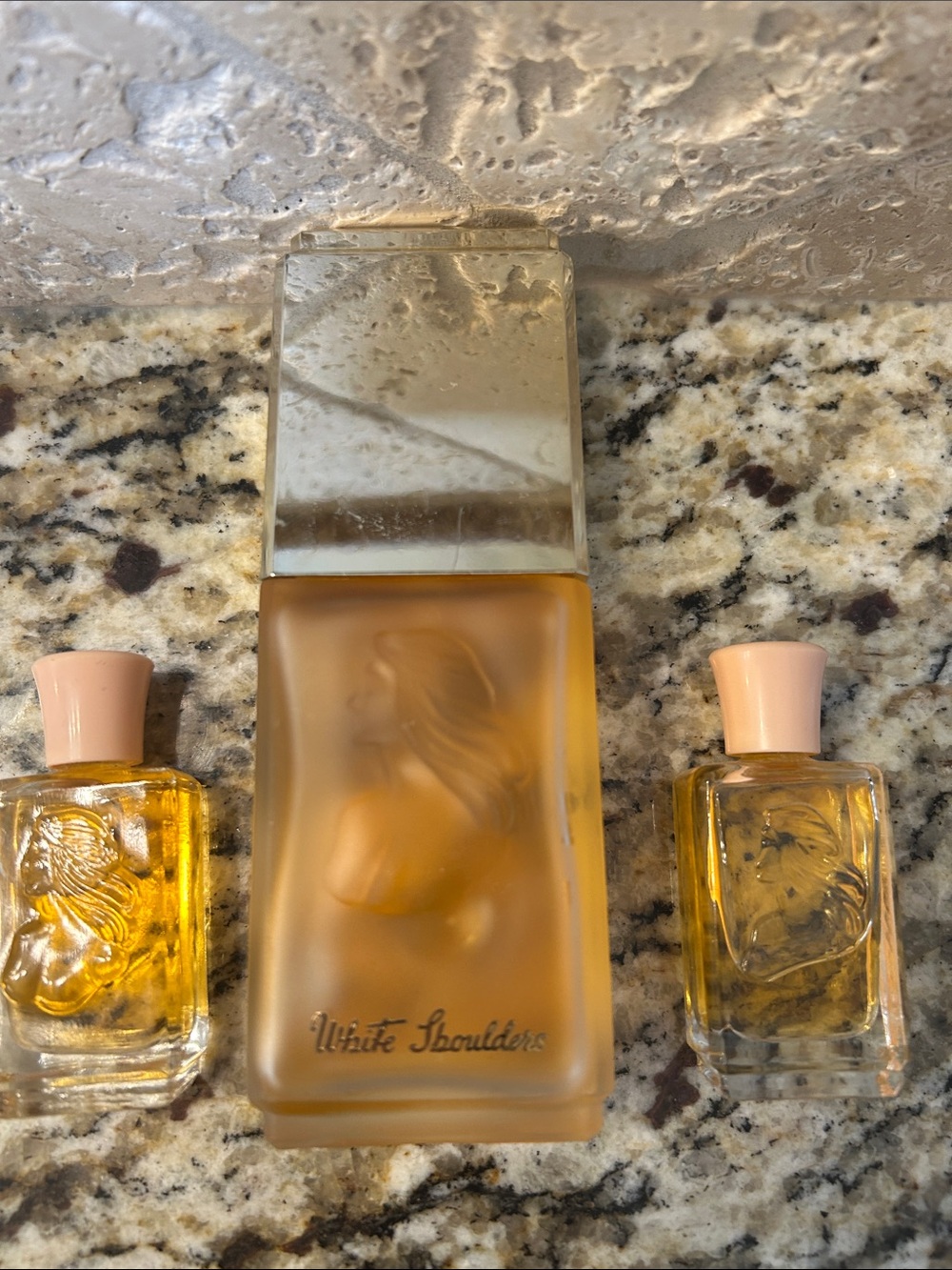 White Shoulders 1.5 oz & two .25 oz Women Perfume